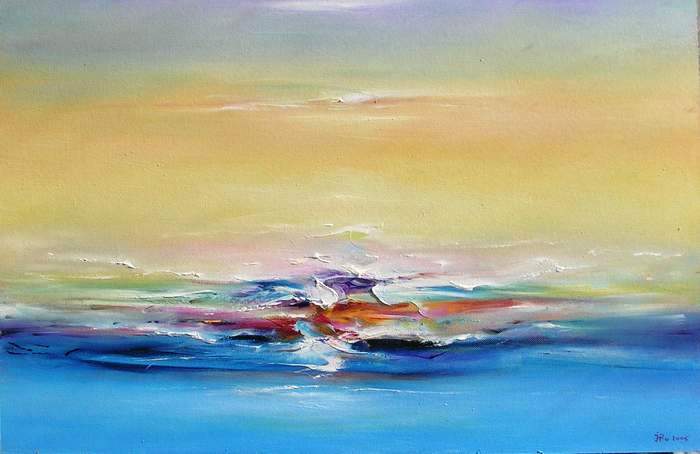 Marine Landscape 03 painting - Ioan Popei Marine Landscape 03 art painting